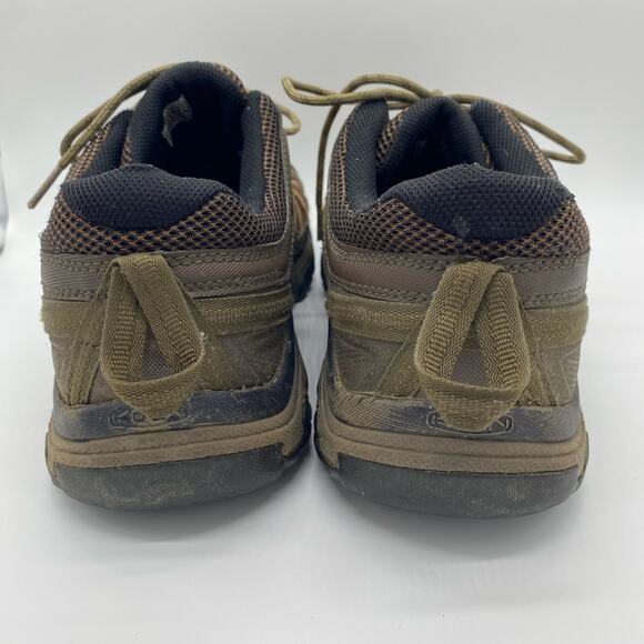 Keen Men's 13 Brown Targhee Vent Leather Hiking Shoes Lace-Up Gorpcore Outdoor - Picture 5 of 7